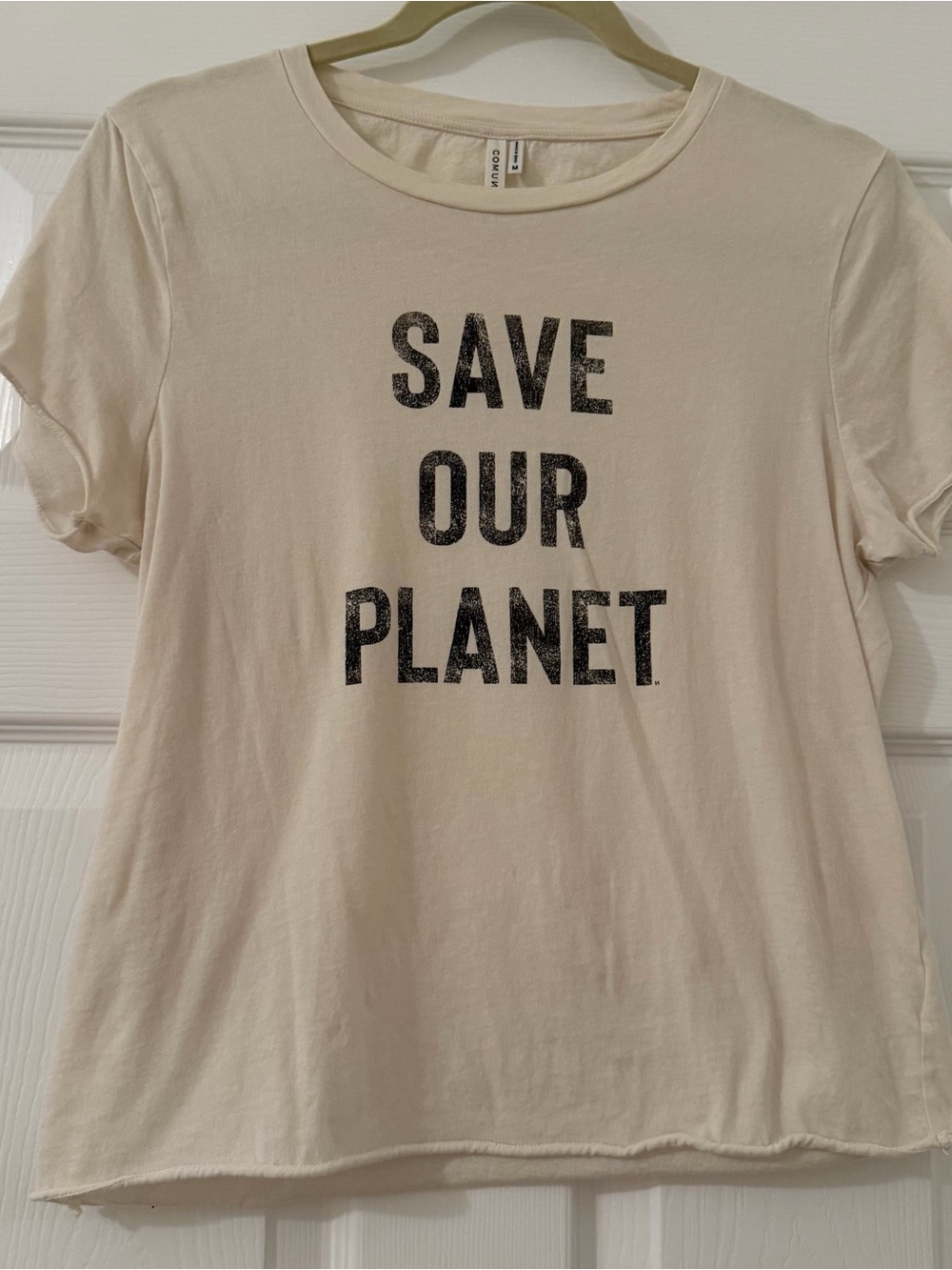 Comune Save Our Planet 100% Cotton Relaxed Fit Tee